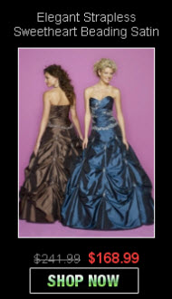 Wholesale Beading Satin Ball Gowns