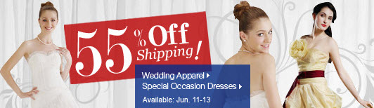 Deals on Wedding Apparel and Special Occasion Dresses