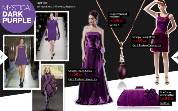 Mystical Dark Purple Formal Dresses