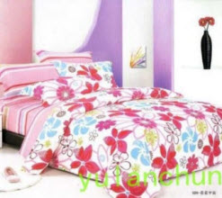 Twill Flowers Bedding Sets