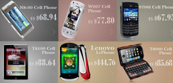 China Wholesale Cell Phones