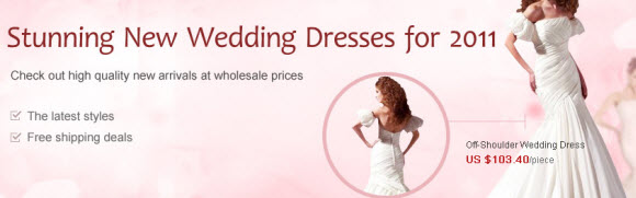 Wedding Dresses 2011 Collection at AliExpress.com