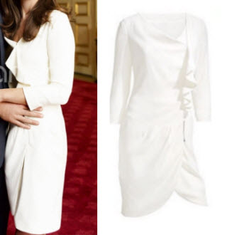 Kate Middleton Little White Dress