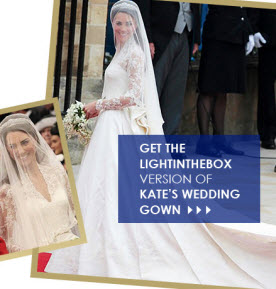 Kate Middleton Inspired Wedding Dress