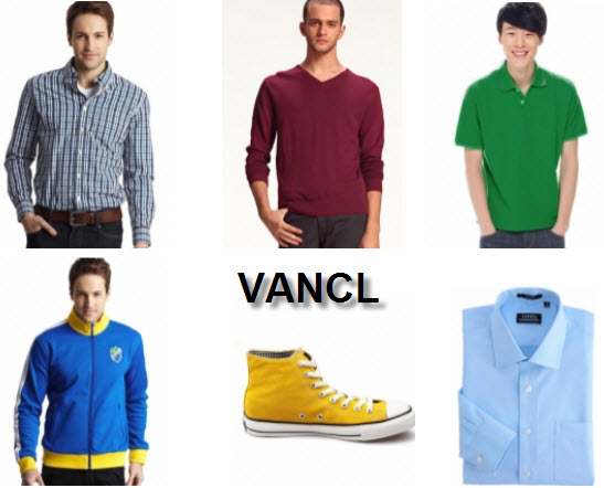 VANCL Apparel and Accessories at Milanoo Brand Store
