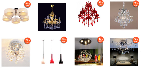 Discounted Wholesale Chandeliers at Lightinthebox