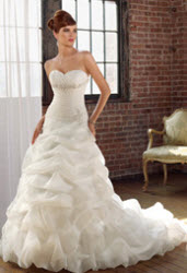 luxury style wedding dress