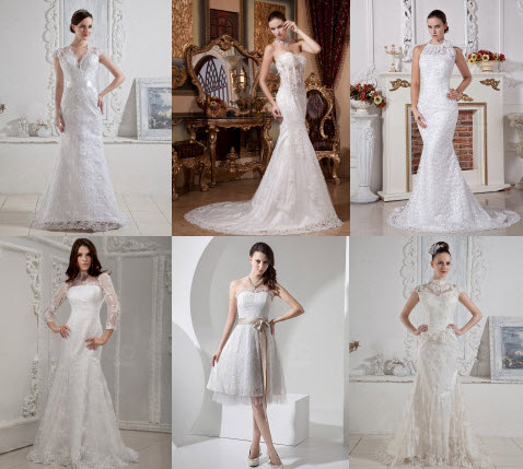 Online Dress Shops on Finding Top Deals  Discounted Lace Wedding Dresses At Chinese Shops