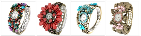 Vintage Stylish Wristlet Watches at Eforchina.com
