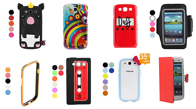Top rated Samsung Galaxy S3 cases at Minithebox.com