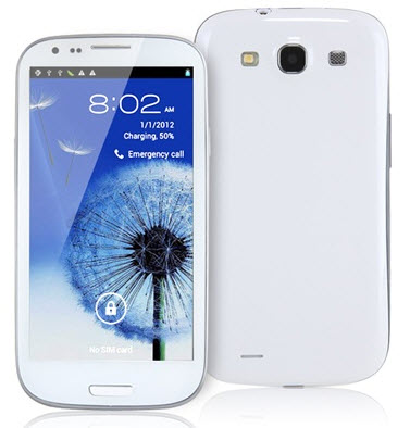 4.7" Android 4.1.1 Dual Core MTK6577 1.2GHz 3G Smartphone