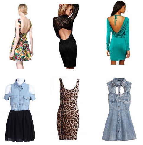 Discounted Backless Dresses
