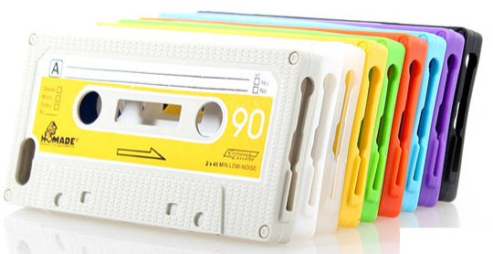 Retro Cassette Tape Silicone Case for iPhone 5