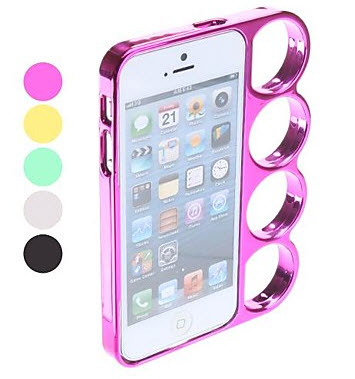Special Design Knuckle Case with Stand for iPhone 5/5S 