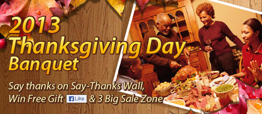 Buysku.com Thanksgiving Day 2013 deals
