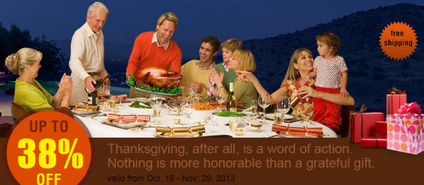 Aurabuy.com Thanksgiving Day 2013 deals