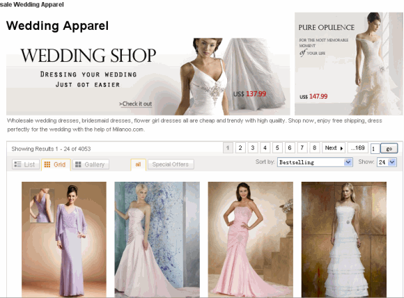 Wholesale Wedding Dresses by Milanoo.com