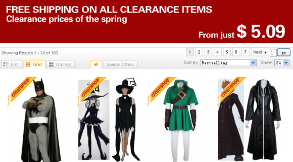 Milanoo Clearance Sale