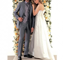 Single Breasted 2 Button Wedding Groom Tuxedos