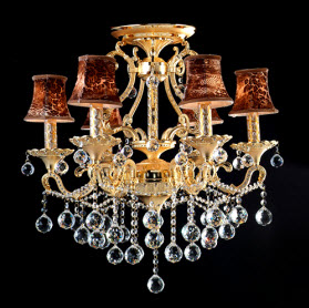 Antique Crystal Chandeliers