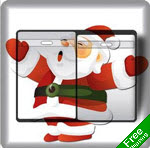 Christmas Light Switch Stickers