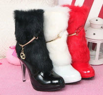 Fur Ankle Boots