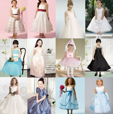 Little Girl Dresses on Milanoo