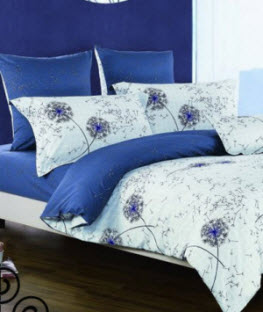 Blue Floral Bedding Sets