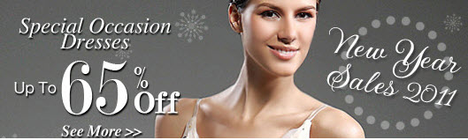 New Year 2011 Deals on Special Occasion Dresses