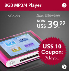 8GB MP4 Players