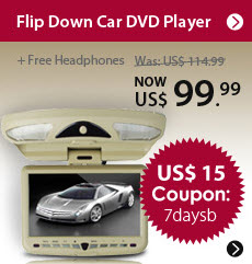 Flip Down Car DVD Players