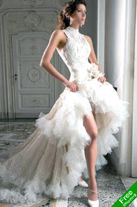 Floral Bridal Gowns 2011