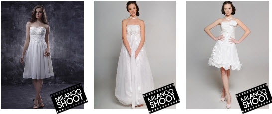 Mini Wedding Dresses at Milanoo