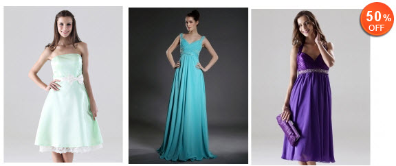 Bridesmaid Dresses at Lightinthebox