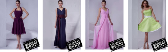 Wedding Party Dresses at Milanoo