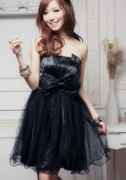 Sweet Lace Black Summer Dresses