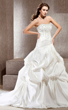 strapless-wedding-dress-at-lightinthebox strapless wedding dress at Lightinthebox