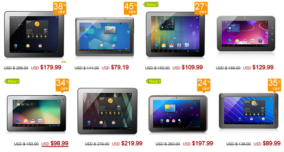 Lightinthebox Black Friday Deals on Tablet PCs