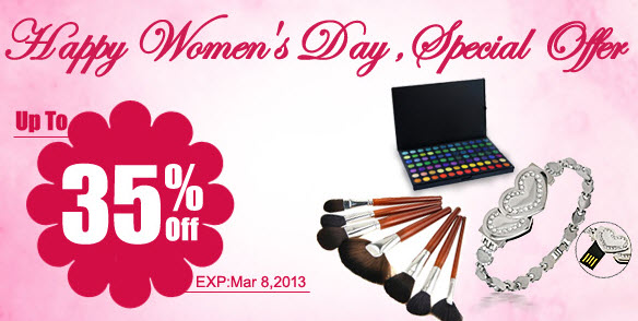 2013 Women's Day Deals at Priceangels.com