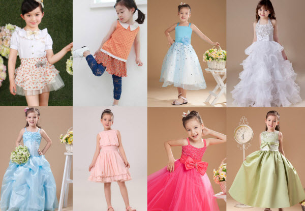 Discounted Little Girls Dresses at Milanoo.com