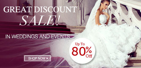 Discounted Wedding Dresses at Lightinthebox