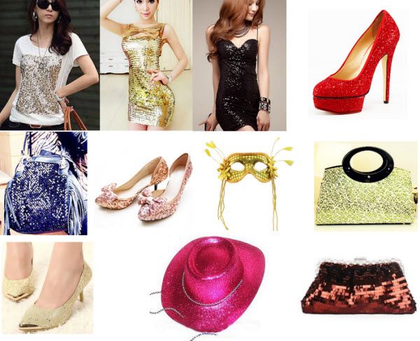 Sequin Styled Dresses and Accessories at Dinodirect.com