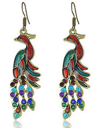 Peacock Shape Fashion Jewelry