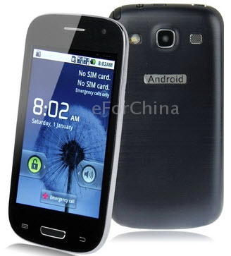 Y9300+ Android 4.0.3 Analog TV WiFi Bluetooth 3.5 inch Capacitive Touch Screen Mobile Phone