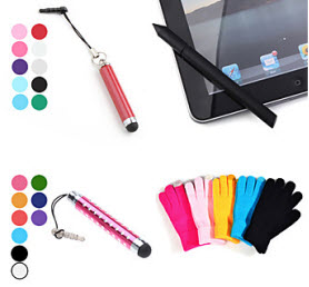 Apple iPad Tablet PC Stylus Pens and Gloves