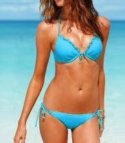 Cheap Bow  Sexy Bikini Swimsuits