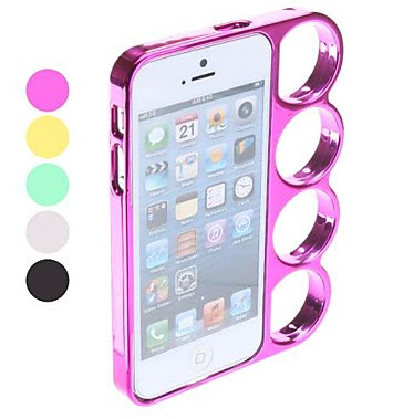Special Design Knuckle Case with Stand for iPhone 5/5S 