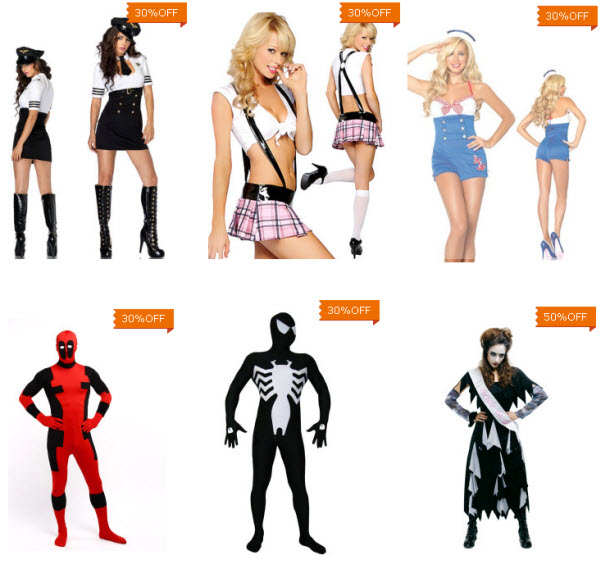 Top Deals on 2013 Halloween Costumes