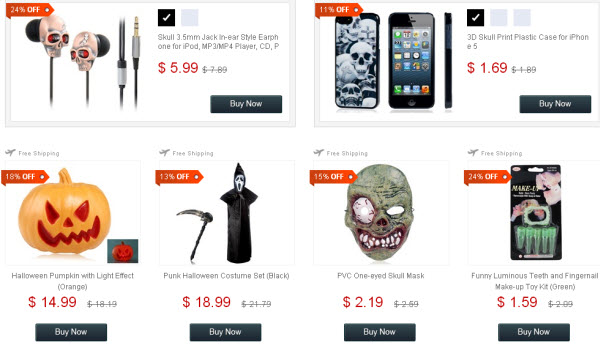 Focalprice.com 2013 Halloween Clearance Sale