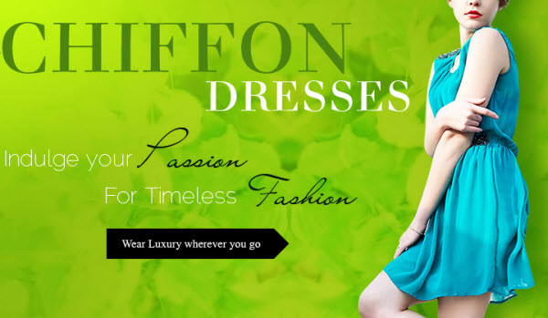 Cheap Discounted Chiffon Dresses at Rosewholesale.com